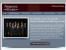 Tablet Screenshot of nortonhare.com